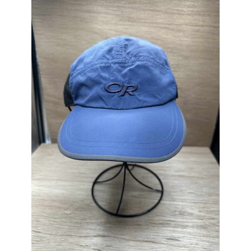 Outdoor Research Hat Cap Strap Back Mesh Trucker Embroidered Hiking Mens